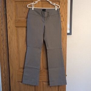 The Limited Women's Classic Taupe Pinstripe Bootxut Pants